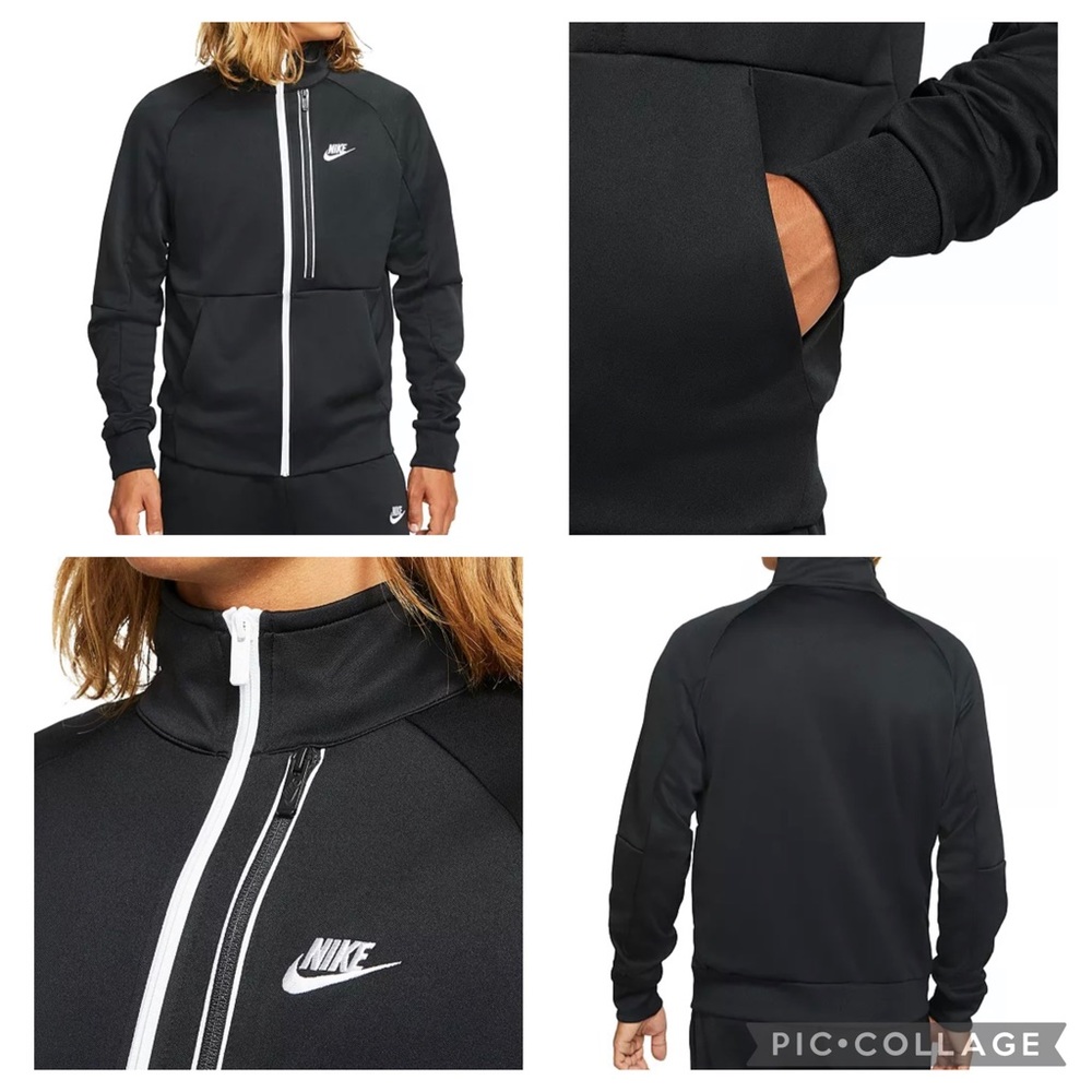 NWT Nike Men's N98 Tribute Jacket | Black/White | XL